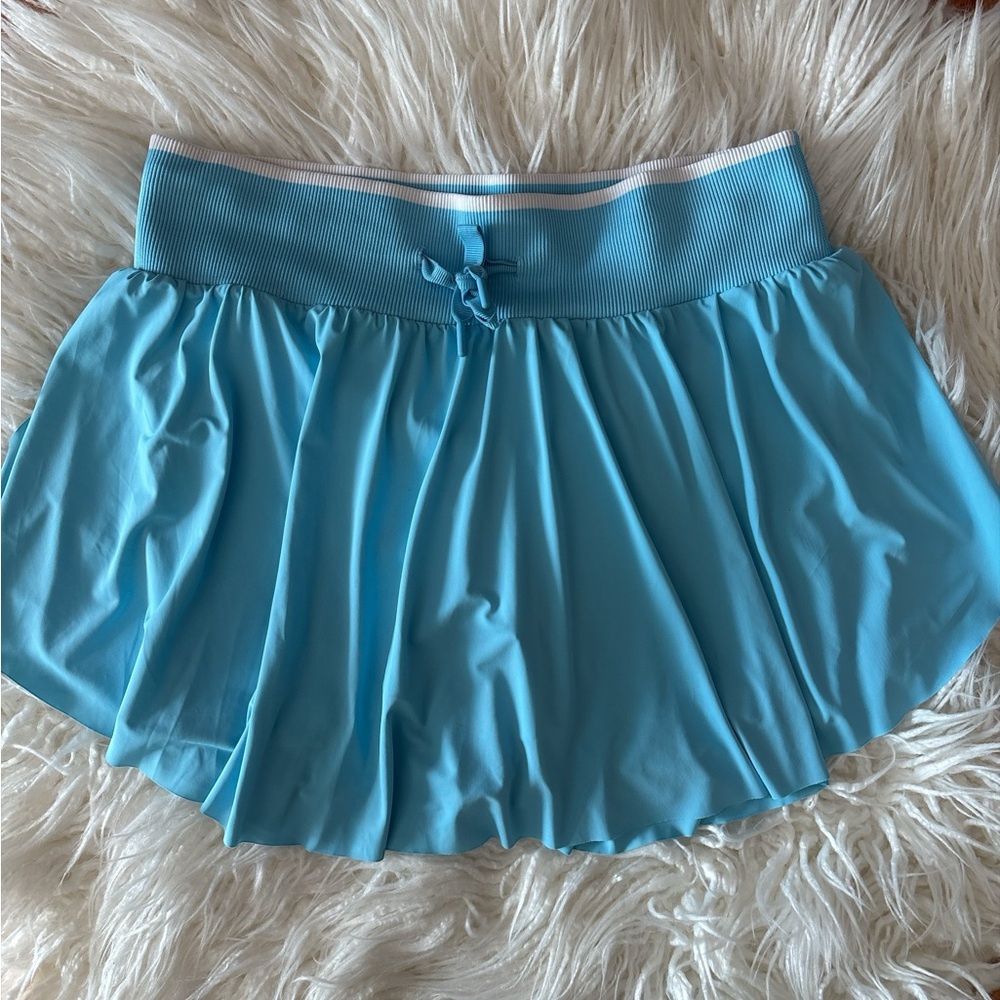 all in motion Light Blue Athletic Skort